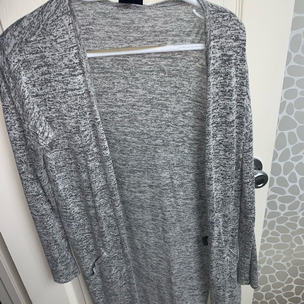 Long Cardigan with Side Slits
